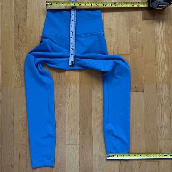 💙NWOT? Wunder Train High-Rise Tight 25" W5CQDS Lululemon | Blue Nile 2 /XXS - Picture 10 of 17